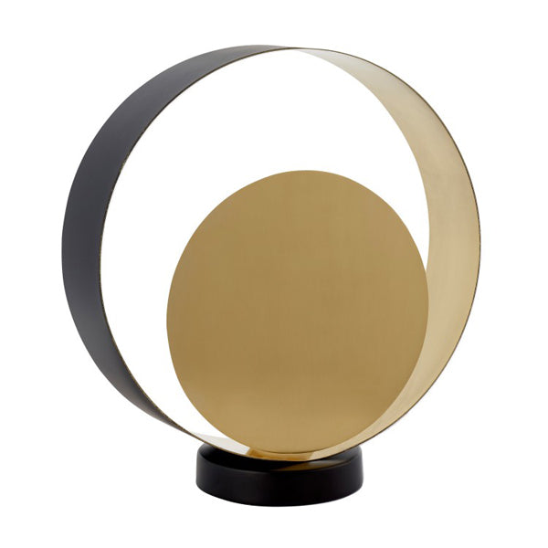 Gallery Interiors Cal Table Lamp Brass