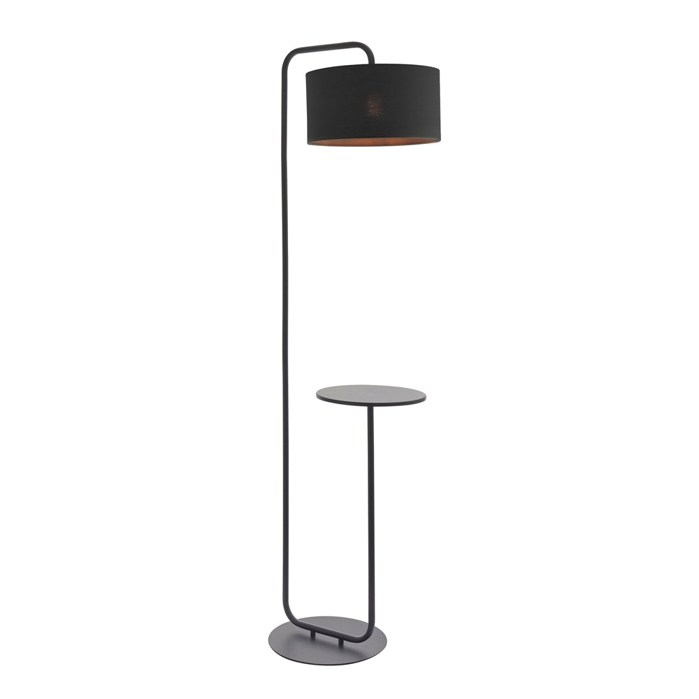 Product photograph of Olivia S Cora Floor Lamp In Black from Olivia's.