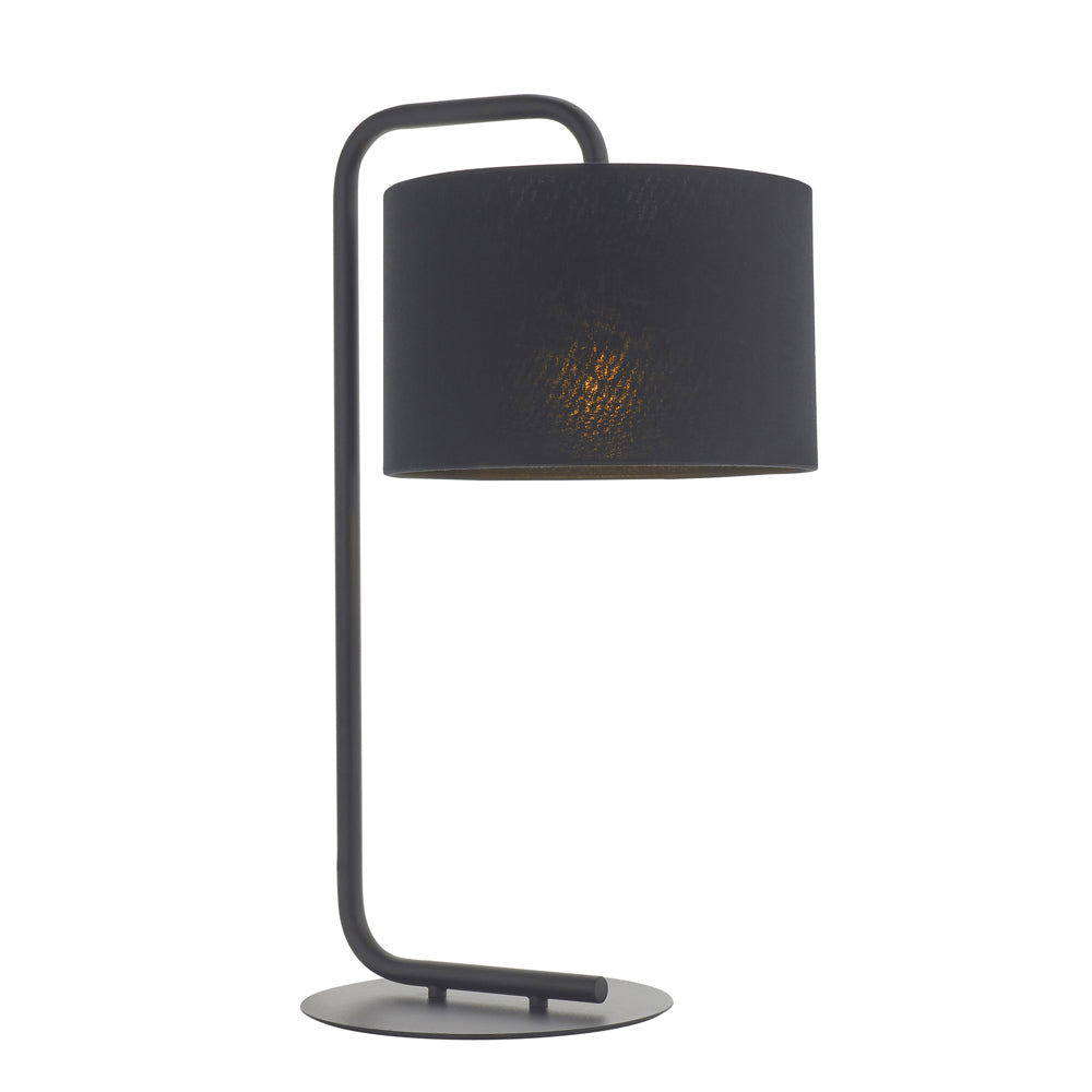 Product photograph of Olivia S Cora Table Lamp In Black from Olivia's