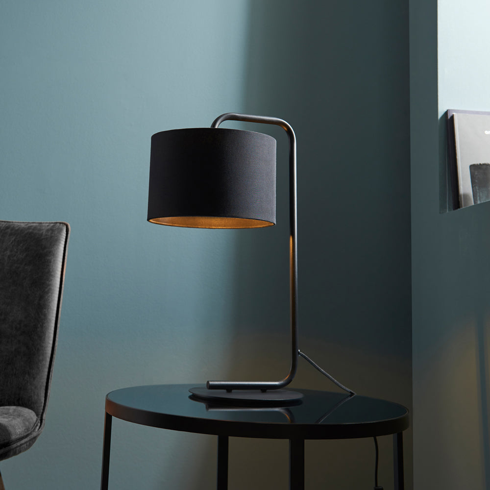 Product photograph of Olivia S Cora Table Lamp In Black from Olivia's.