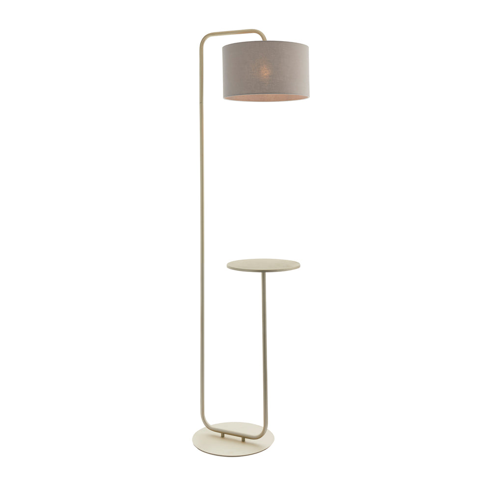 Product photograph of Olivia S Cora Floor Lamp In Champagne from Olivia's