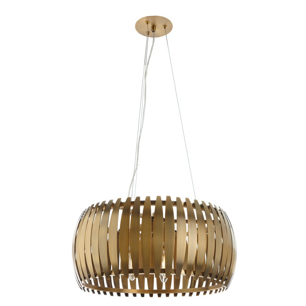 Product photograph of Rv Astley Dean Pendant Light Antique Brass Outlet from Olivia's