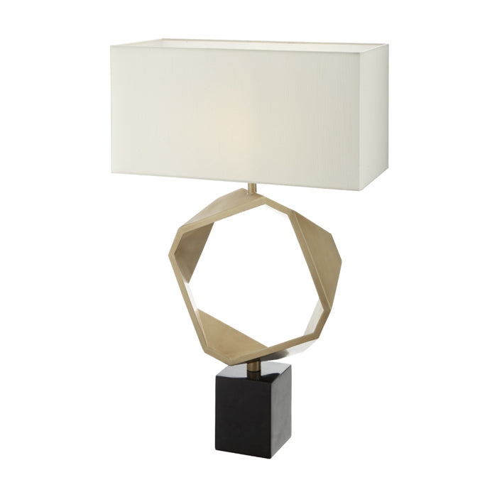 Product photograph of Rv Astley Riley Brass Table Lamp from Olivia's