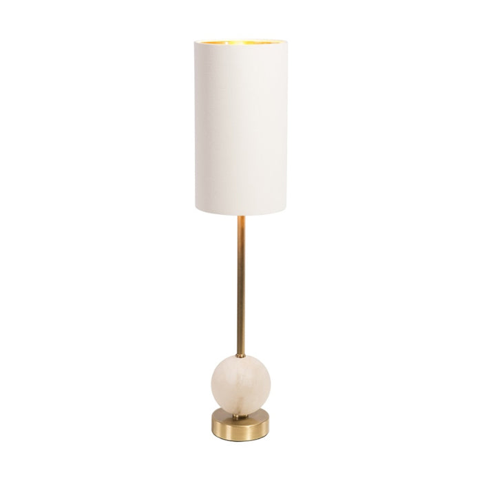 Product photograph of Rv Astley Geralt Table Lamp White Marble from Olivia's