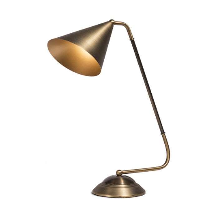 Product photograph of Rv Astley Camone Table Lamp Dark And Light Antique Brass from Olivia's
