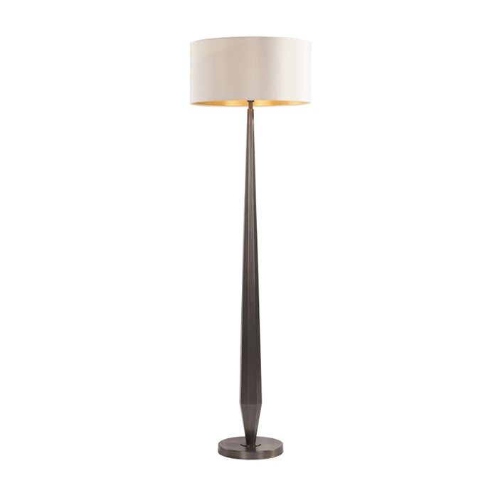 Rv Astley Aisone Floor Lamp Dark Brass