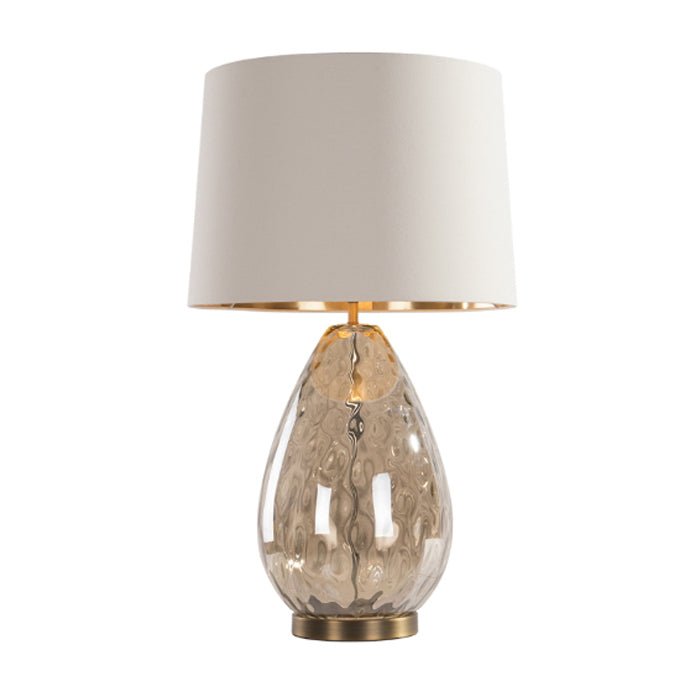 Product photograph of Rv Astley Riom Table Lamp Cognac Glass from Olivia's