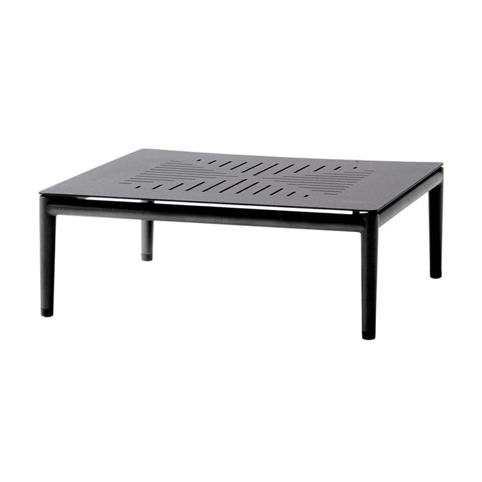 Product photograph of Cane-line Conic Outdoor Coffee Table Lava Grey from Olivia's