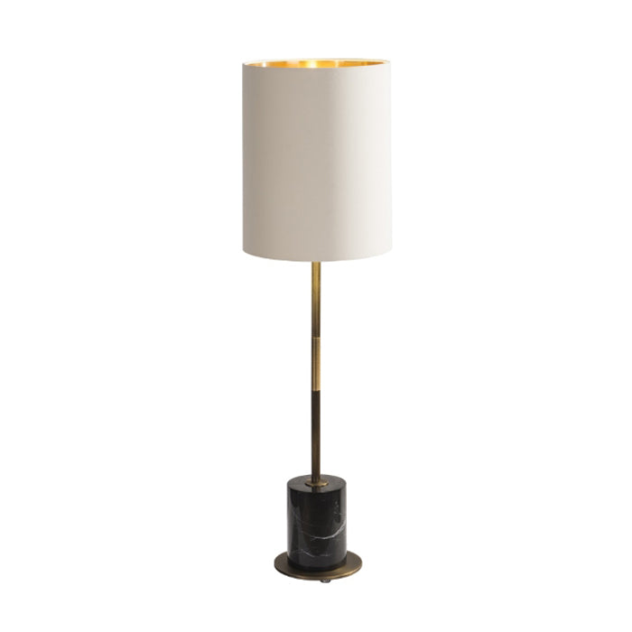 Rv Astley Maxone Table Lamp Black And Antique Brass