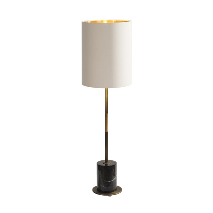 Product photograph of Rv Astley Maxone Table Lamp Black And Antique Brass from Olivia's