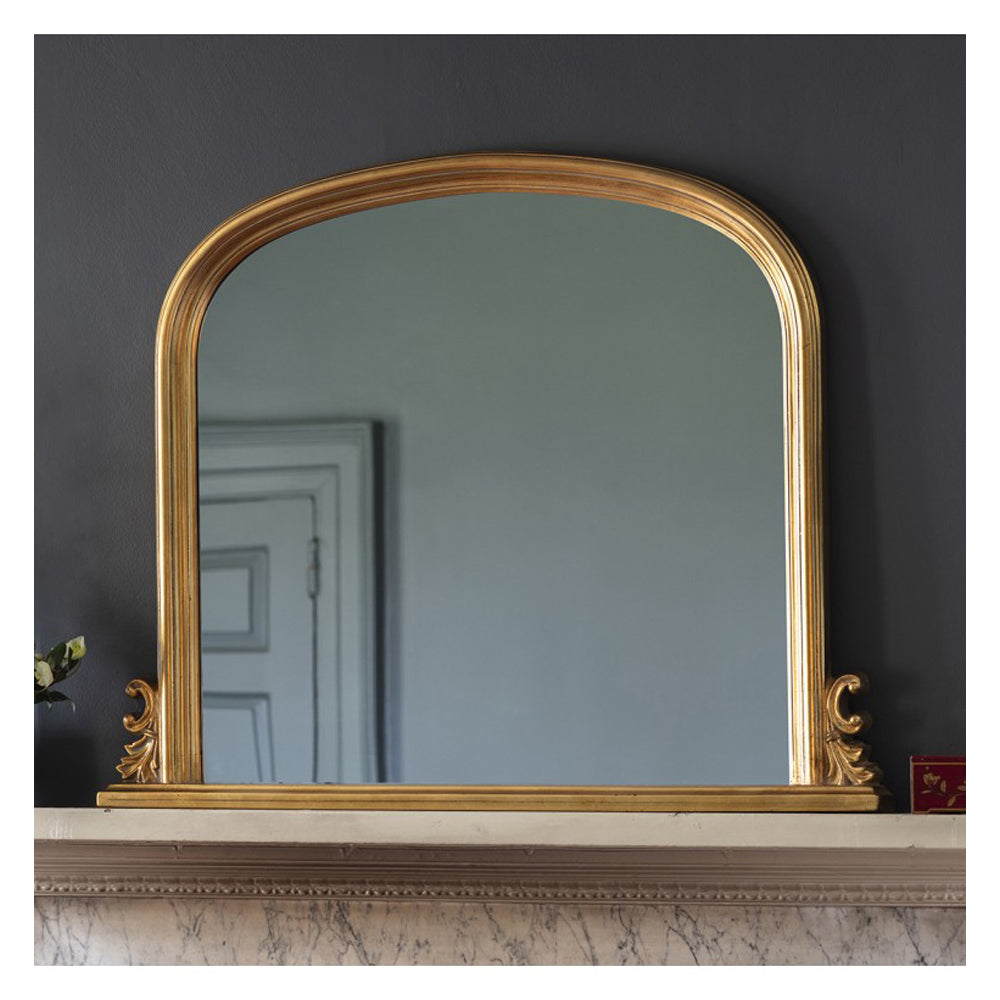 Product photograph of Gallery Interiors Thornby Mirror Silver from Olivia's.