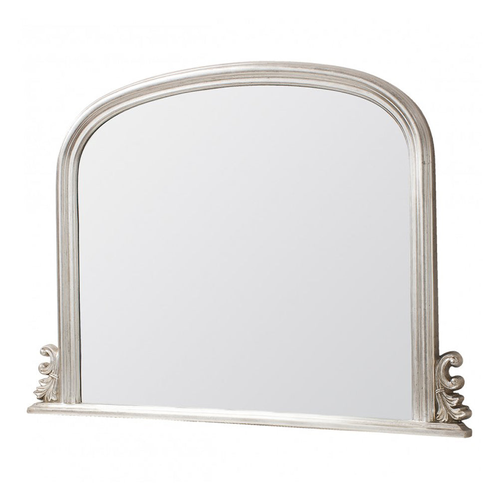 Product photograph of Gallery Interiors Thornby Mirror Silver from Olivia's.