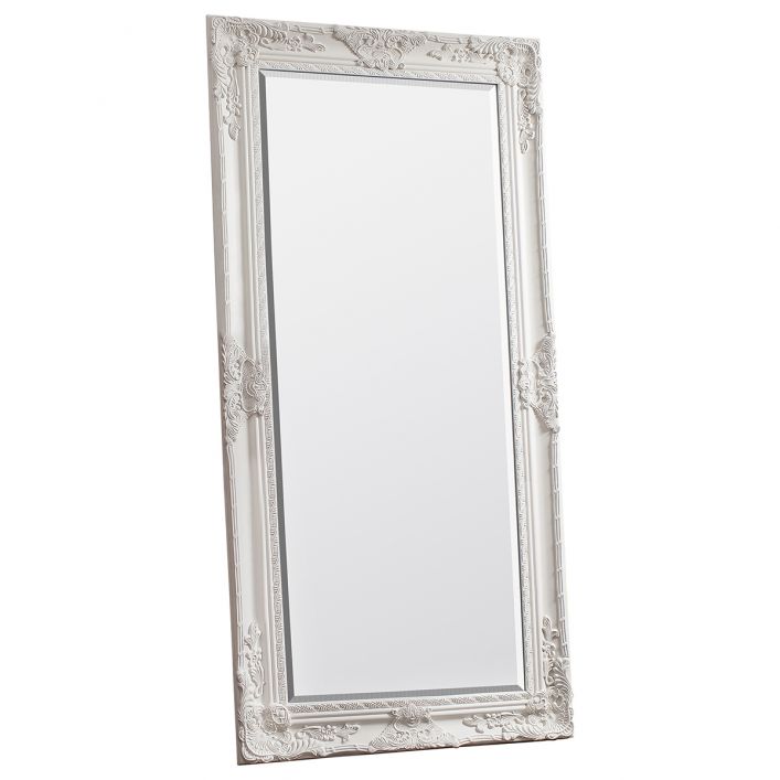 Product photograph of Gallery Interiors Hampshire Leaner Mirror In Cream from Olivia's