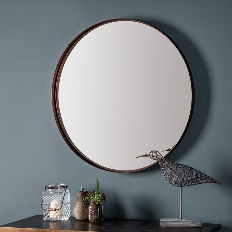 Product photograph of Gallery Interiors Greystoke Mirror Outlet from Olivia's