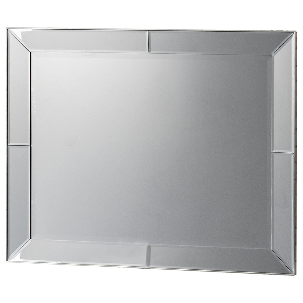 Product photograph of Gallery Interiors Kinsella Mirror Silver Small from Olivia's.