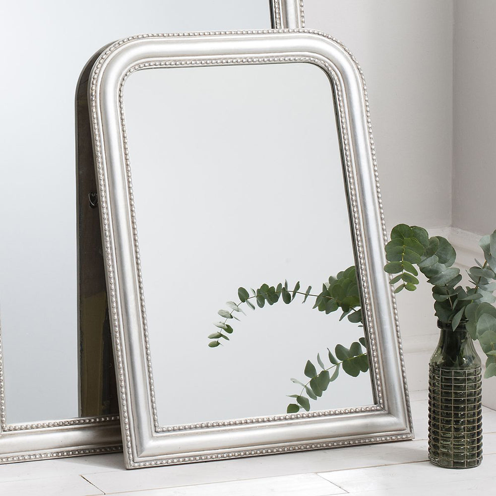 Product photograph of Gallery Interiors Worthington Silver Mirror Small from Olivia's.
