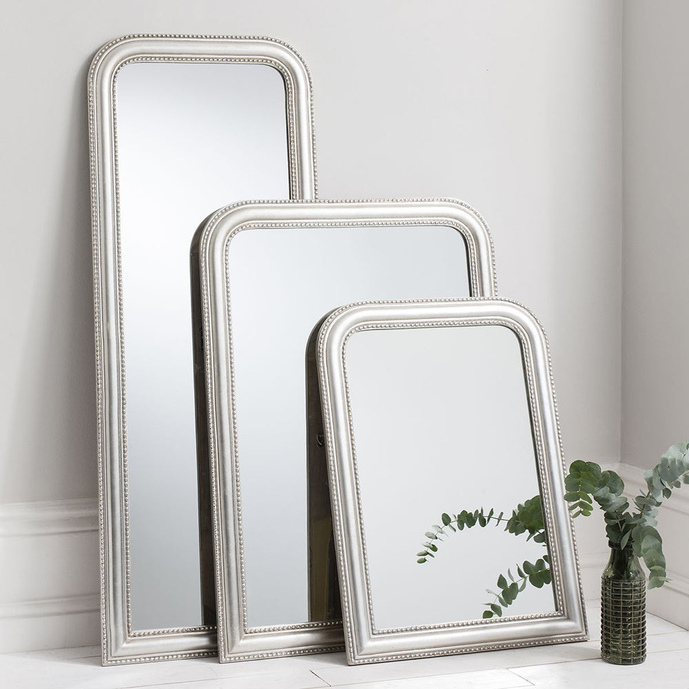 Product photograph of Gallery Interiors Worthington Silver Mirror Small from Olivia's.