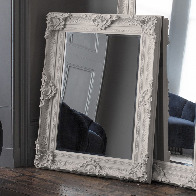 Product photograph of Gallery Interiors Stretton Mirror Silver from Olivia's