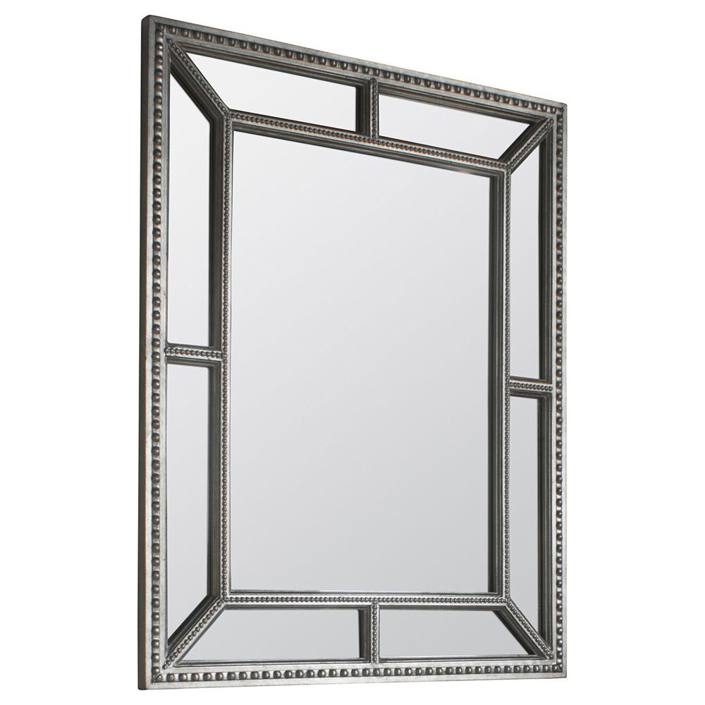 Product photograph of Gallery Interiors Lawson Wall Mirror In Silver from Olivia's.