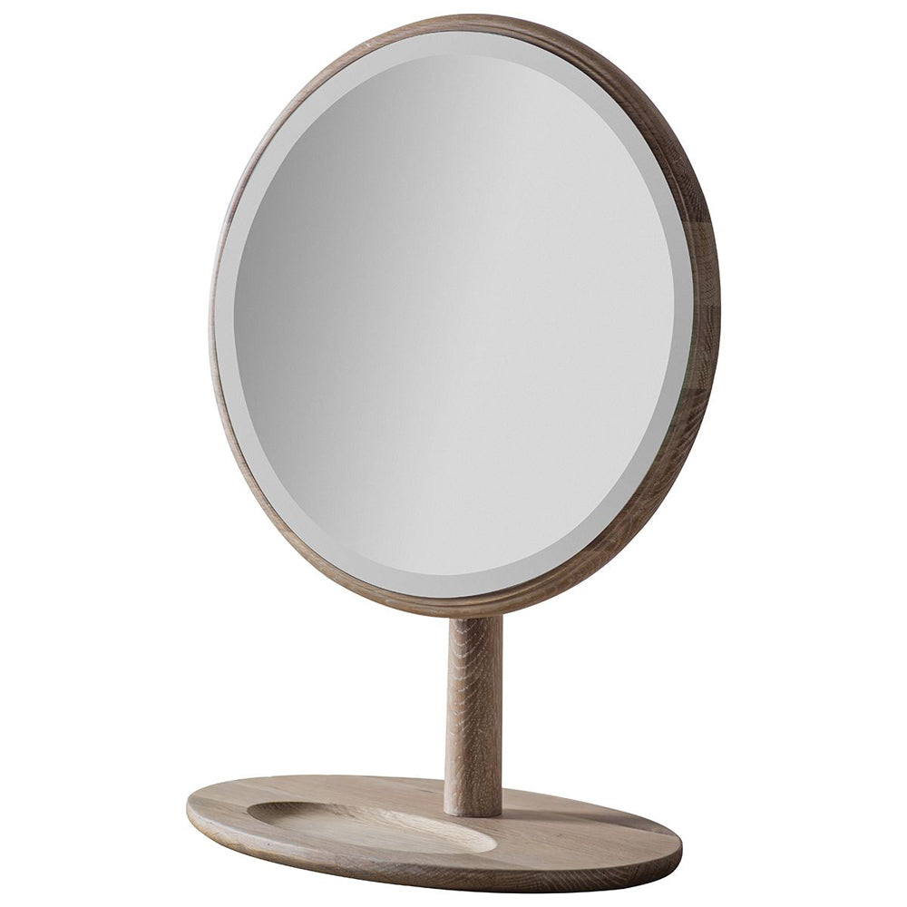 Product photograph of Gallery Interiors Wycombe Dressing Mirror Natural from Olivia's