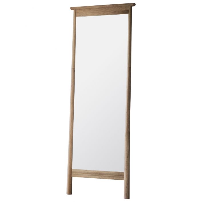 Product photograph of Gallery Interiors Wycombe Cheval Floor Length Mirror from Olivia's