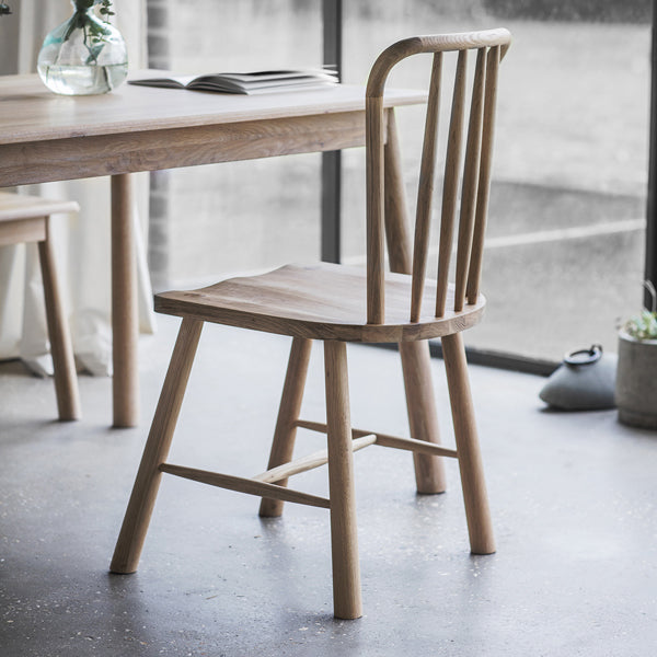 Product photograph of Gallery Interiors Set Of 2 Wycombe Dining Chairs Black from Olivia's.