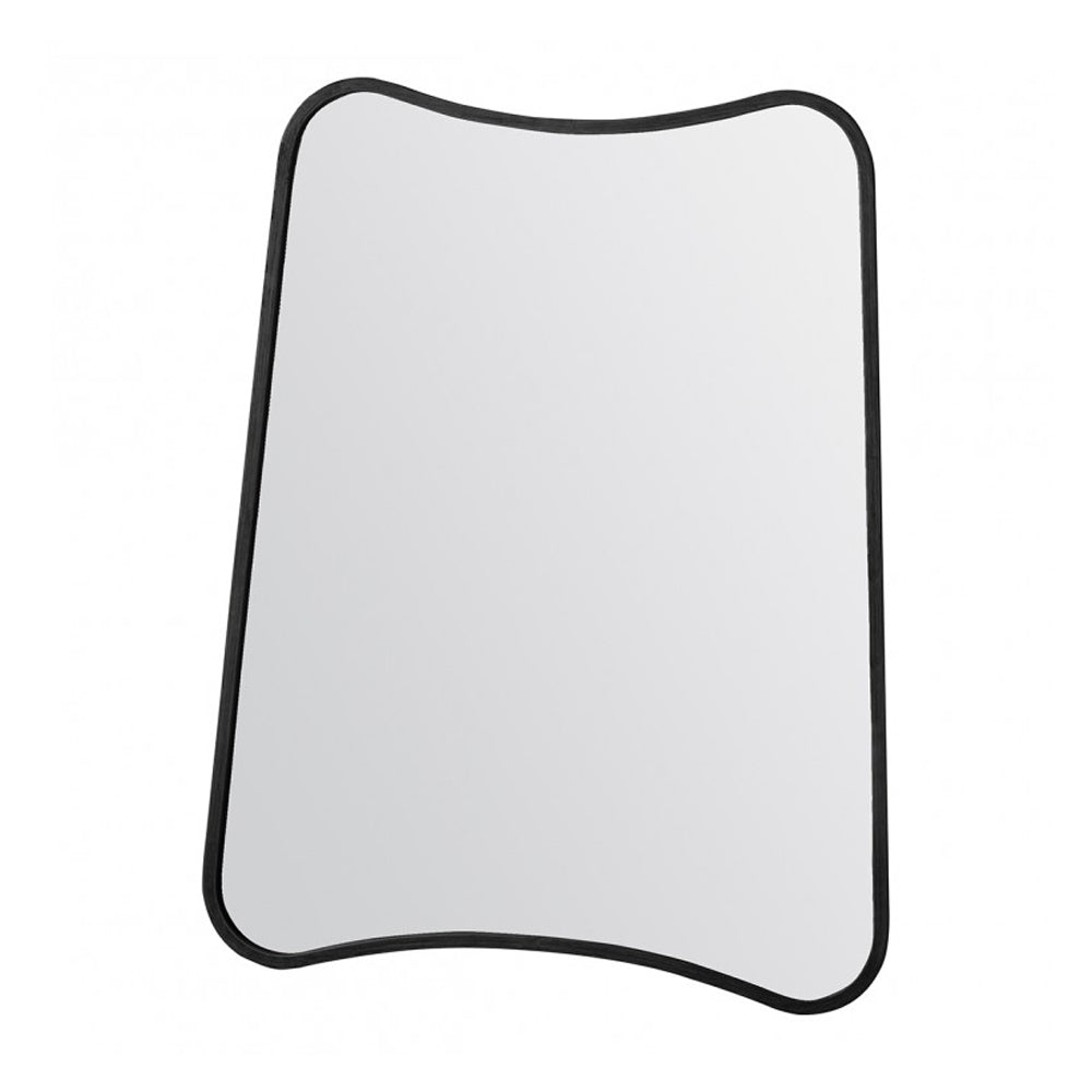 Gallery Direct Kurva Wall Mirror Black