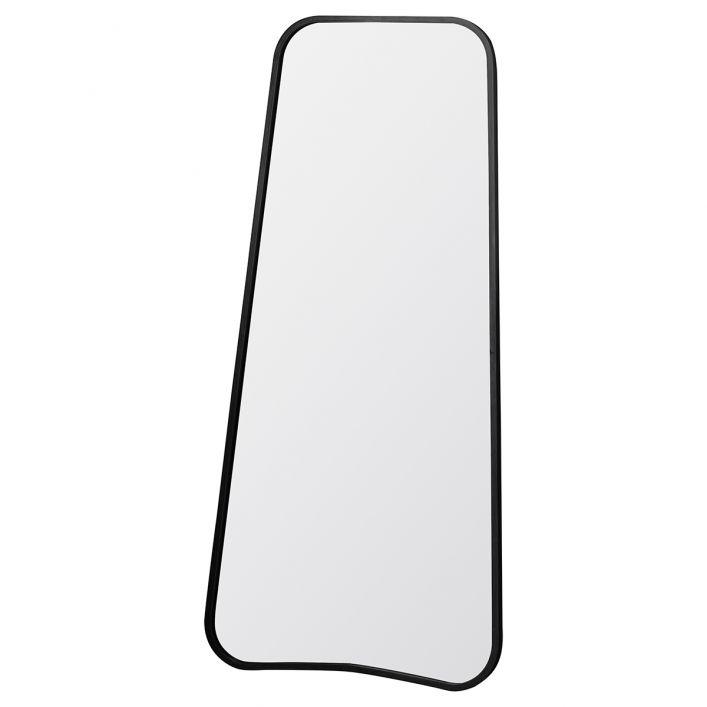 Gallery Direct Kurva Leaner Mirror Black