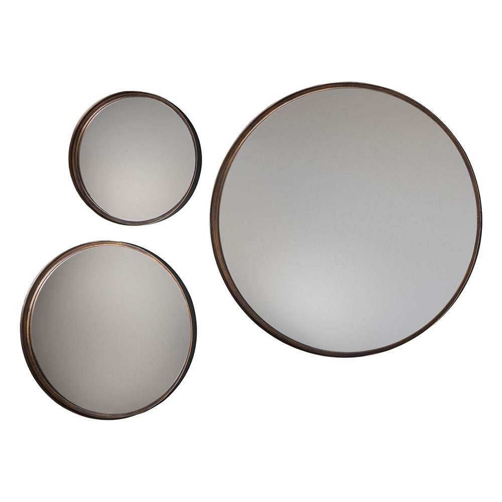 Product photograph of Gallery Interiors Reading Pair Of 2 Mirrors from Olivia's.