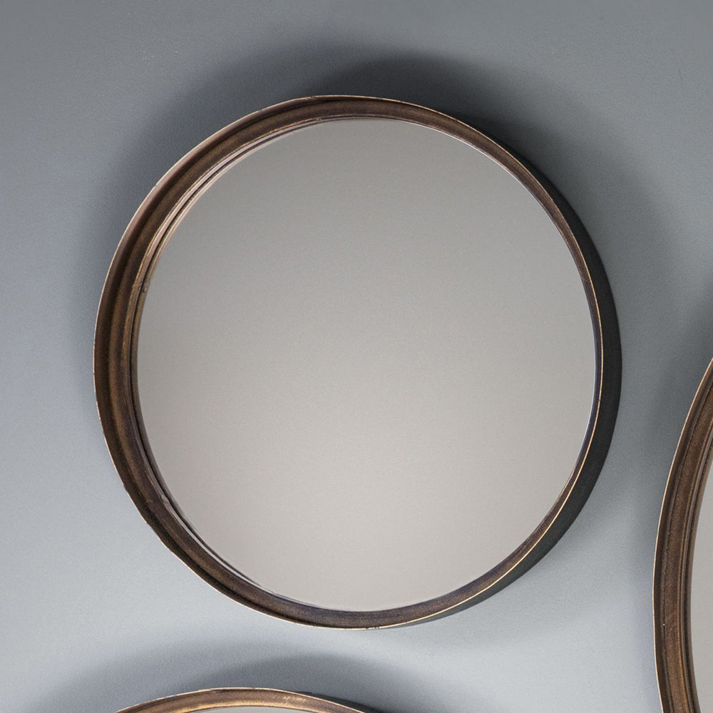 Product photograph of Gallery Interiors Reading Medium Mirrors Brown Medium from Olivia's.