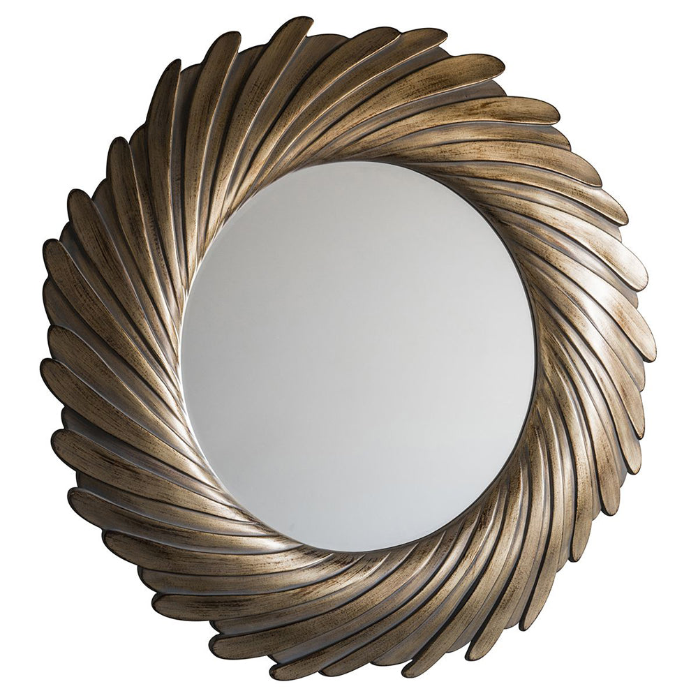 Product photograph of Gallery Interiors Lowry Mirror Silver from Olivia's