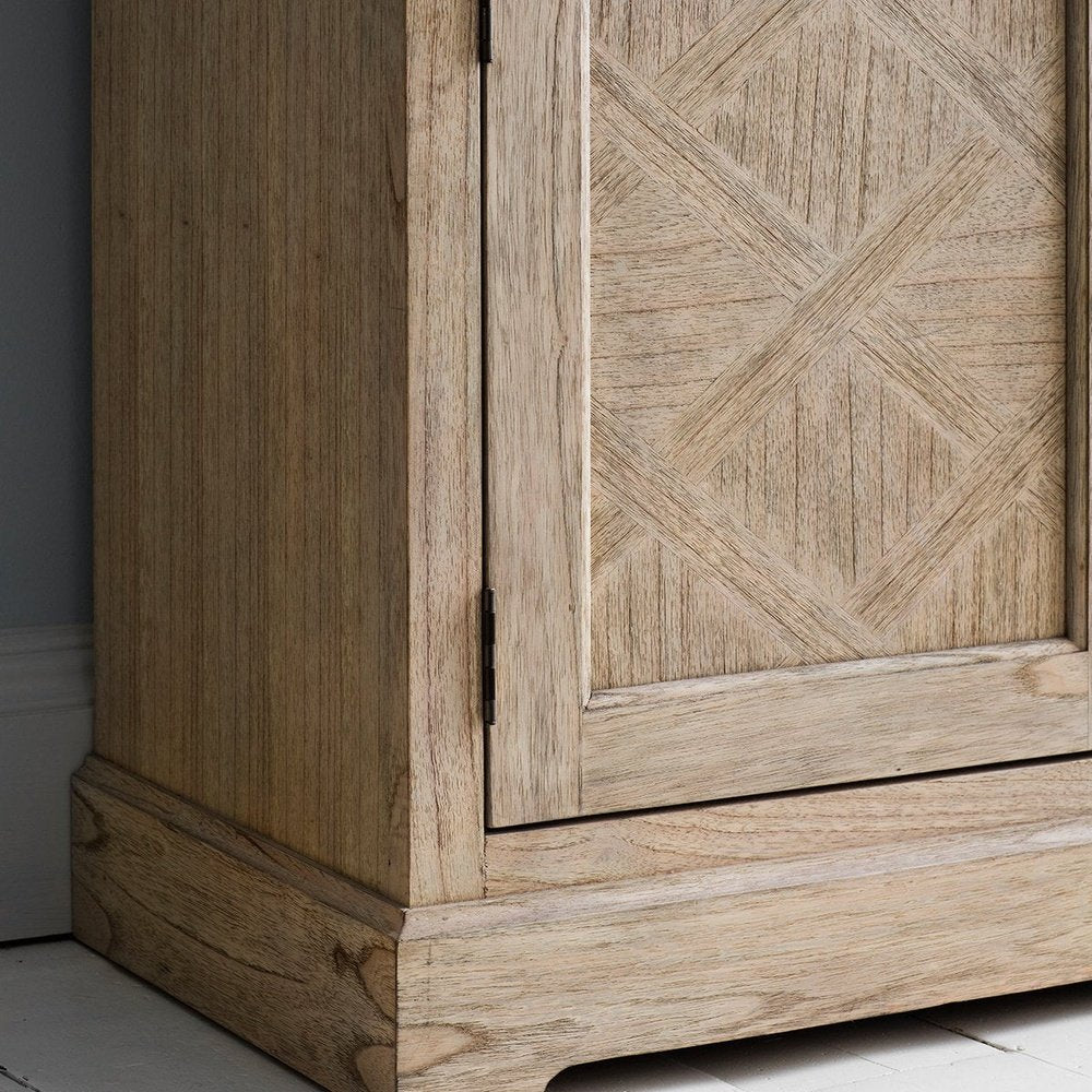 Product photograph of Gallery Interiors Mustique 2 Door 3 Drawer Sideboard from Olivia's.