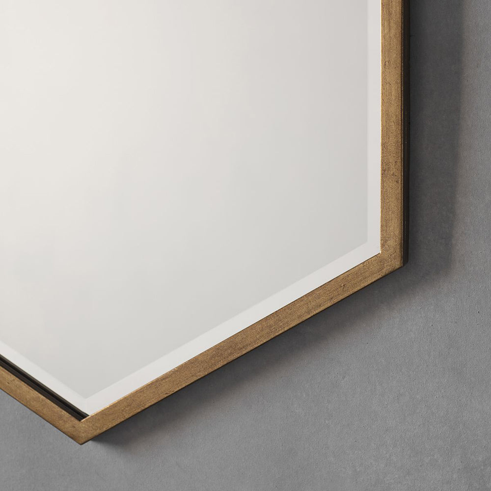 Product photograph of Gallery Interiors Helston Mirror from Olivia's.