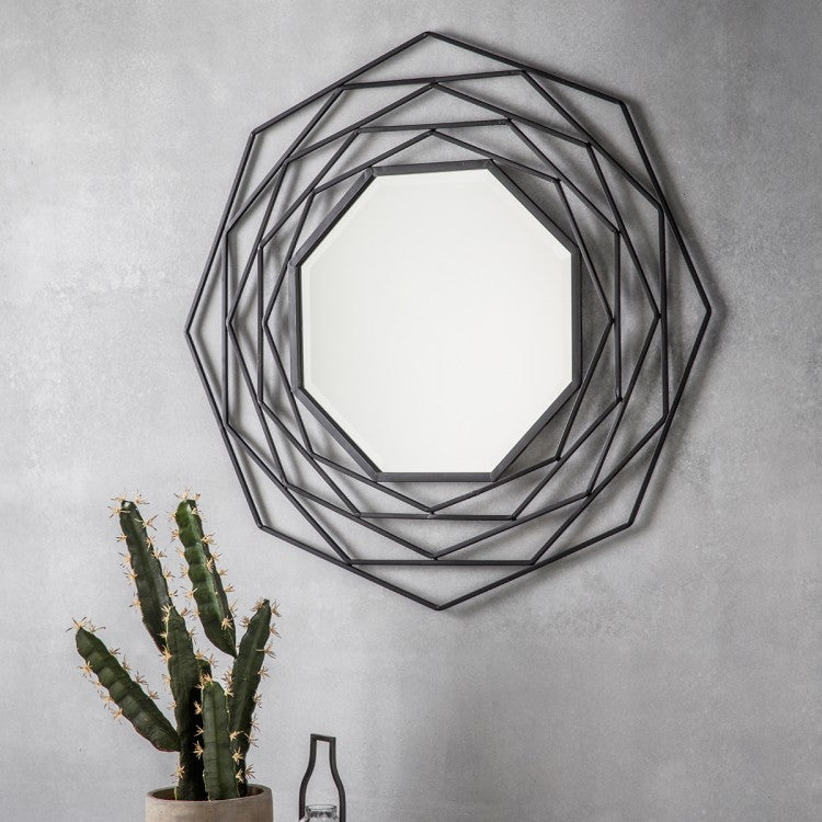 Product photograph of Gallery Interiors Estella Mirror from Olivia's.