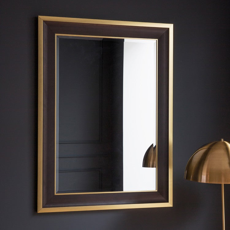 Product photograph of Gallery Interiors Edmonton Rectangle Mirror from Olivia's