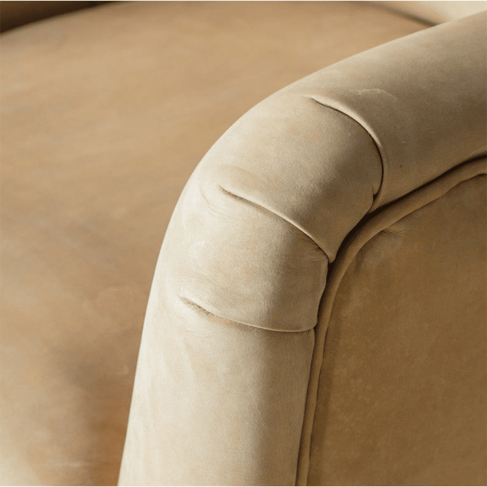 Product photograph of Gallery Interiors Hudson Living Bristol Armchair In Saddle Tan from Olivia's.
