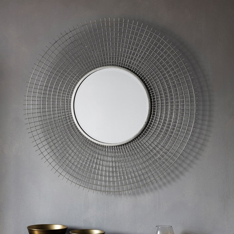 Product photograph of Gallery Interiors Stafford Mirror Gold from Olivia's