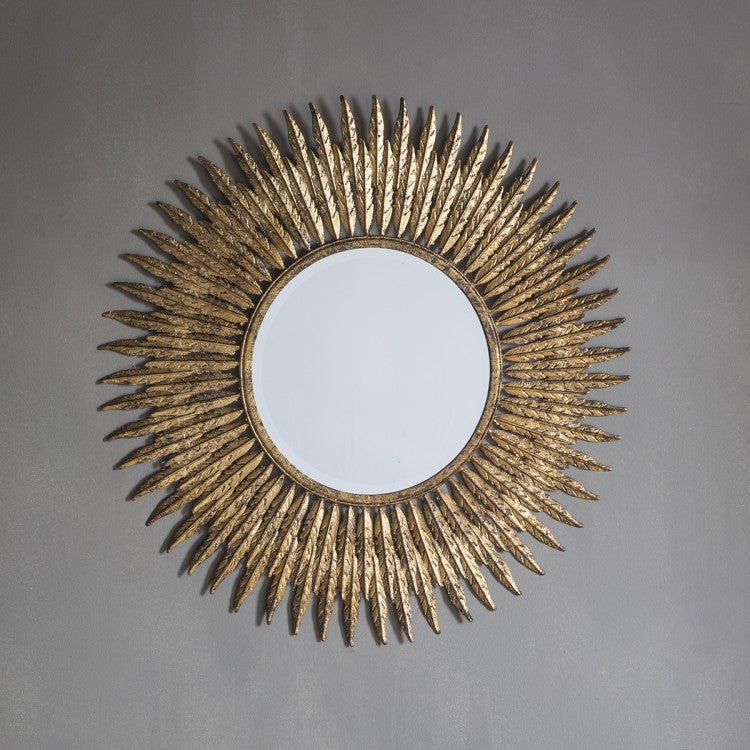 Product photograph of Gallery Interiors Quill Mirror from Olivia's.