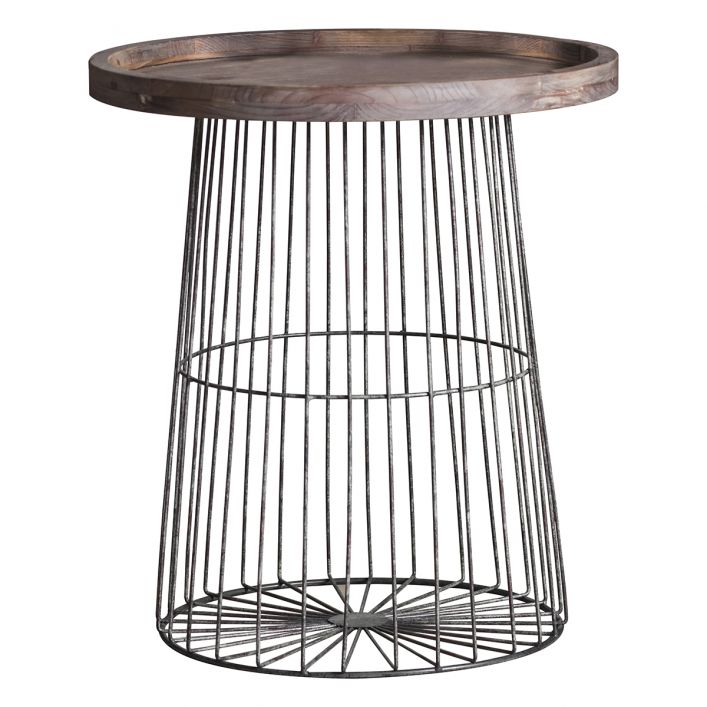 Product photograph of Gallery Interiors Menzies Boho Side Table Outlet from Olivia's.