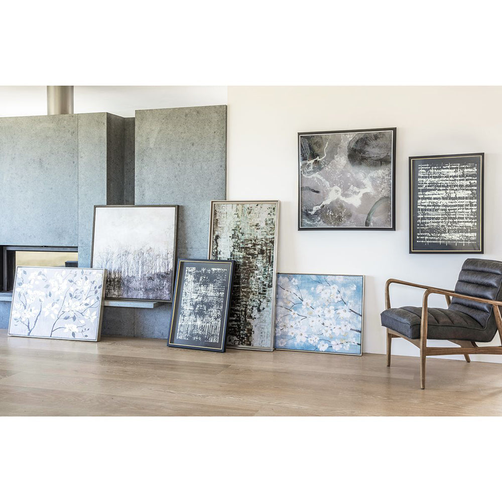 Product photograph of Gallery Interiors Vapour Abstract Framed Art from Olivia's.