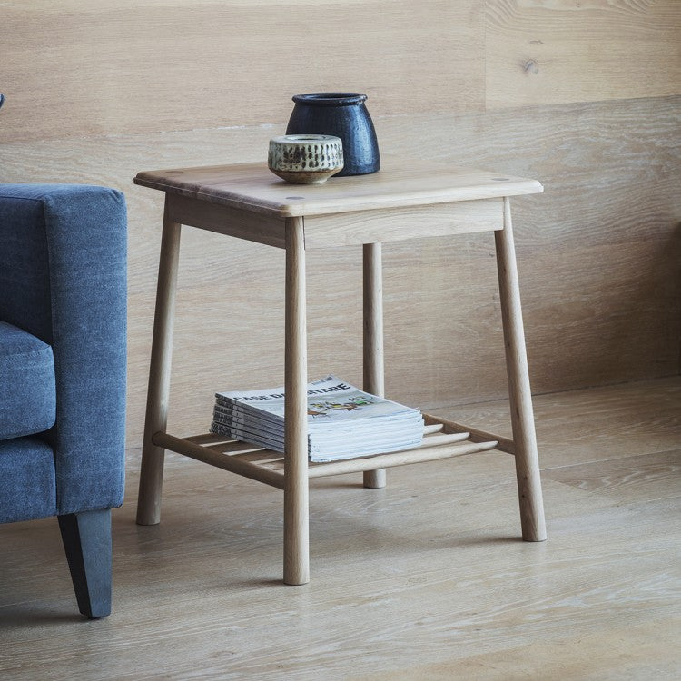 Product photograph of Gallery Interiors Wycombe Side Table from Olivia's.