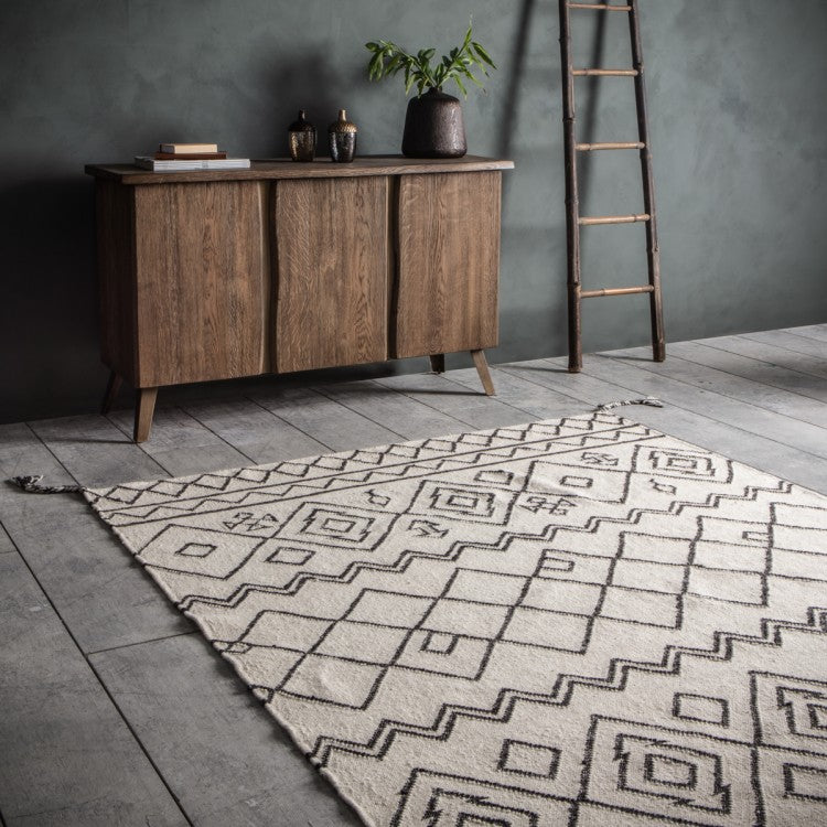 Gallery Direct Montezuma Tribal Inspired Rug In Cream