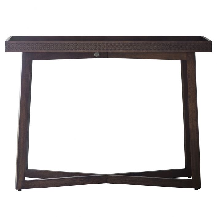 Product photograph of Gallery Interiors Boho Retreat Console Table from Olivia's