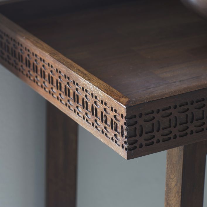 Product photograph of Gallery Interiors Boho Retreat Console Table from Olivia's.