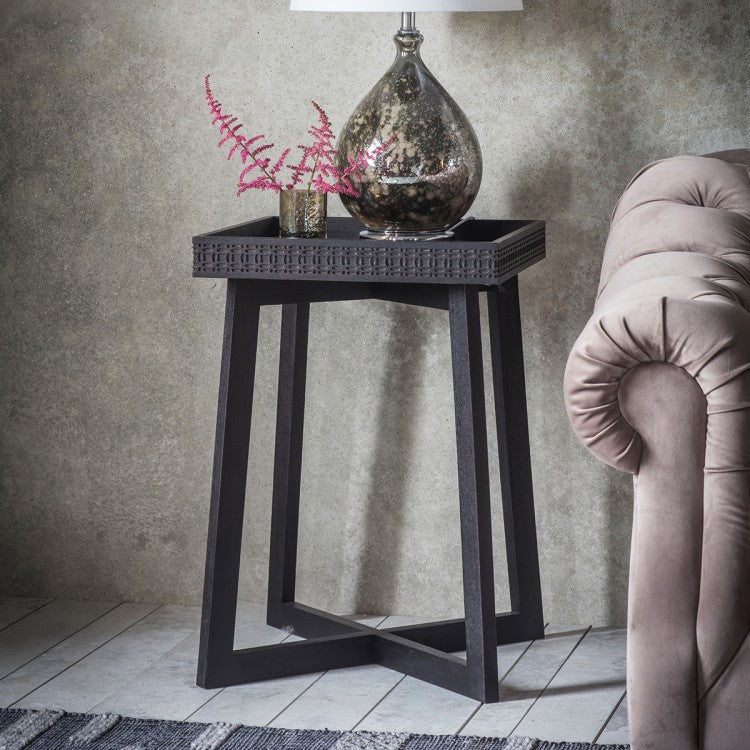 Gallery Direct Boho Boutique Side Table Black