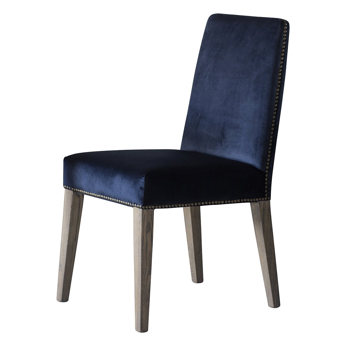 Gallery Direct Rex Dining Chair 2pk Blue Outlet Blue