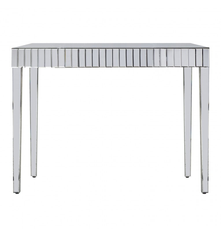 Product photograph of Gallery Interiors Florence Mirrored Console Table from Olivia's
