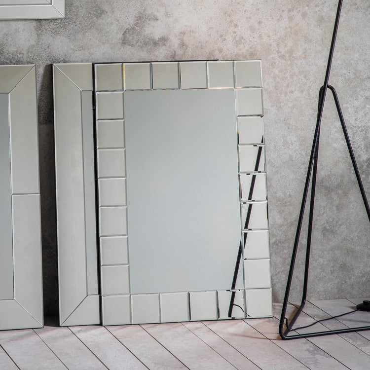 Product photograph of Gallery Interiors Alfredo Rectangle Mirror from Olivia's