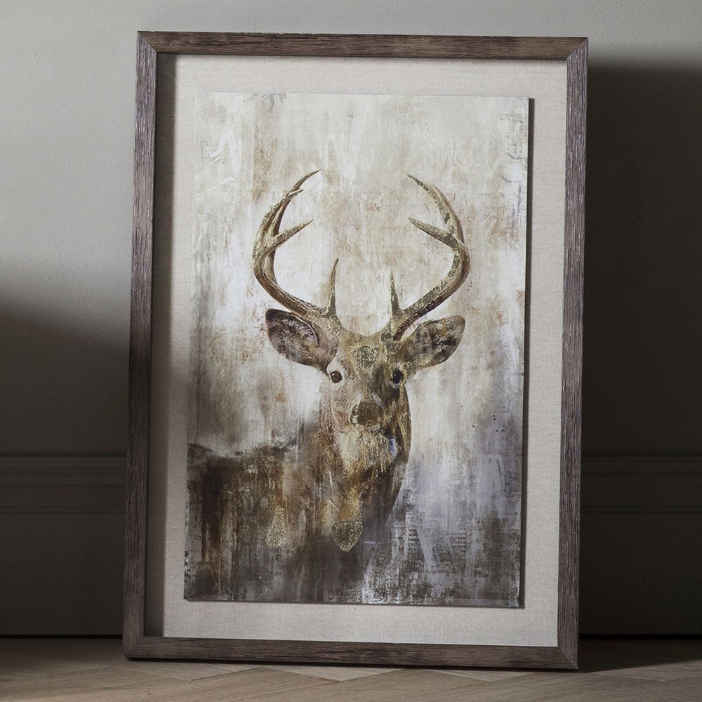 Product photograph of Gallery Interiors Highland Stag Framed Art from Olivia's.