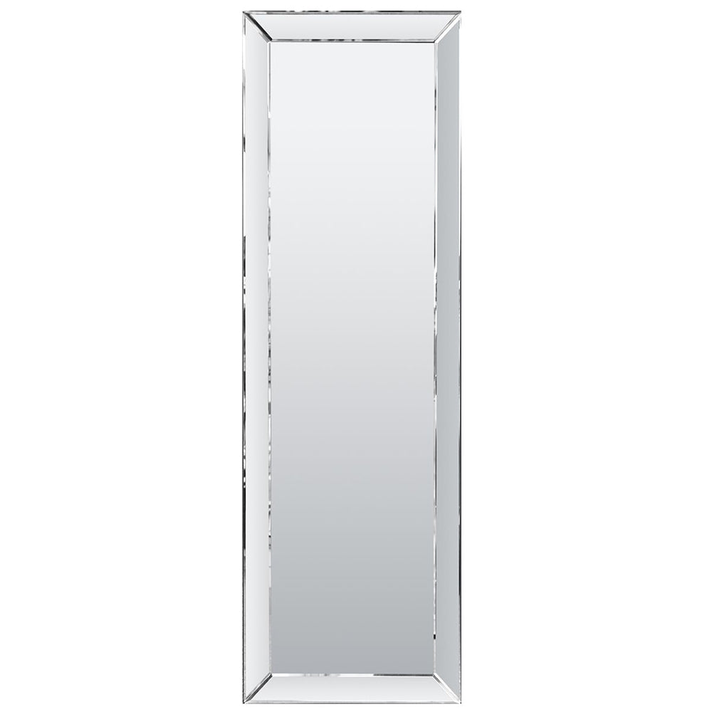 Product photograph of Gallery Interiors Luna Mirror Silver from Olivia's.